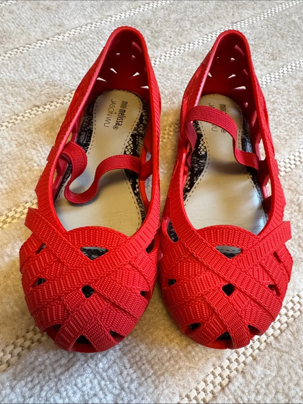 Mini Melissa bright red